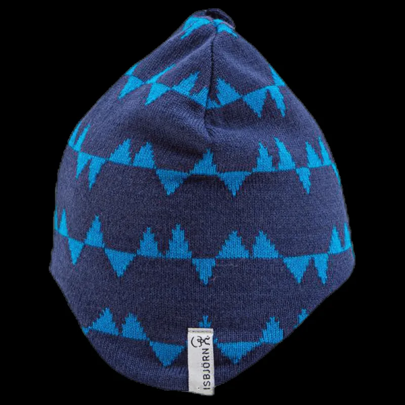 ISBJÖRN Of Sweden Eaglet Knitted Flap Cap Blue Blå Hot
