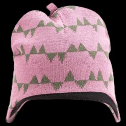 ISBJÖRN Of Sweden Eaglet Knitted Flap Cap Pink Rosa