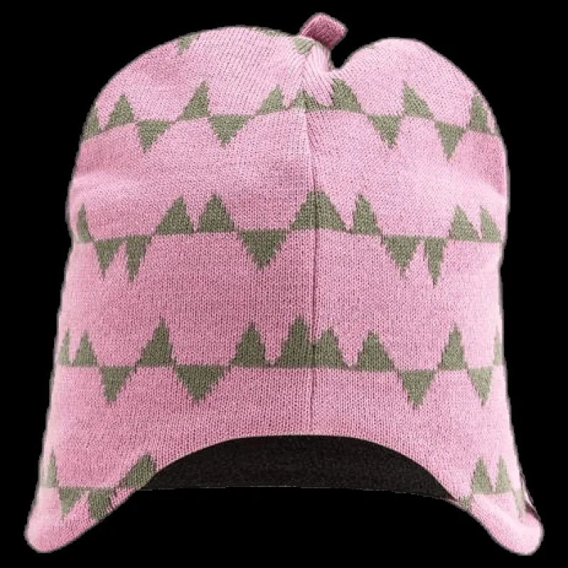 ISBJÖRN Of Sweden Eaglet Knitted Flap Cap Pink Rosa