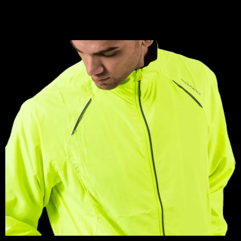 Endurance Earlington Running Jacket Yellow Gul Discount