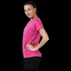 Online Craft Eaze Mesh Tee Pink Rosa