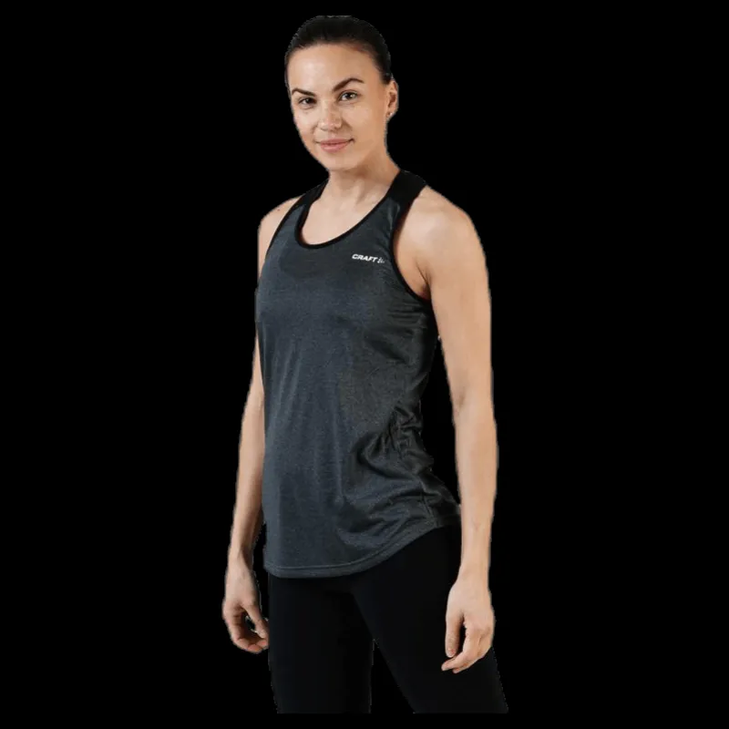 Craft Eaze Singlet Black/Grey Svart och Grå