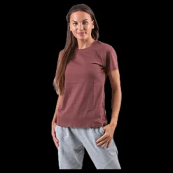 Wyte Ebba T-shirt Purple/Brown Lila och Brun Online