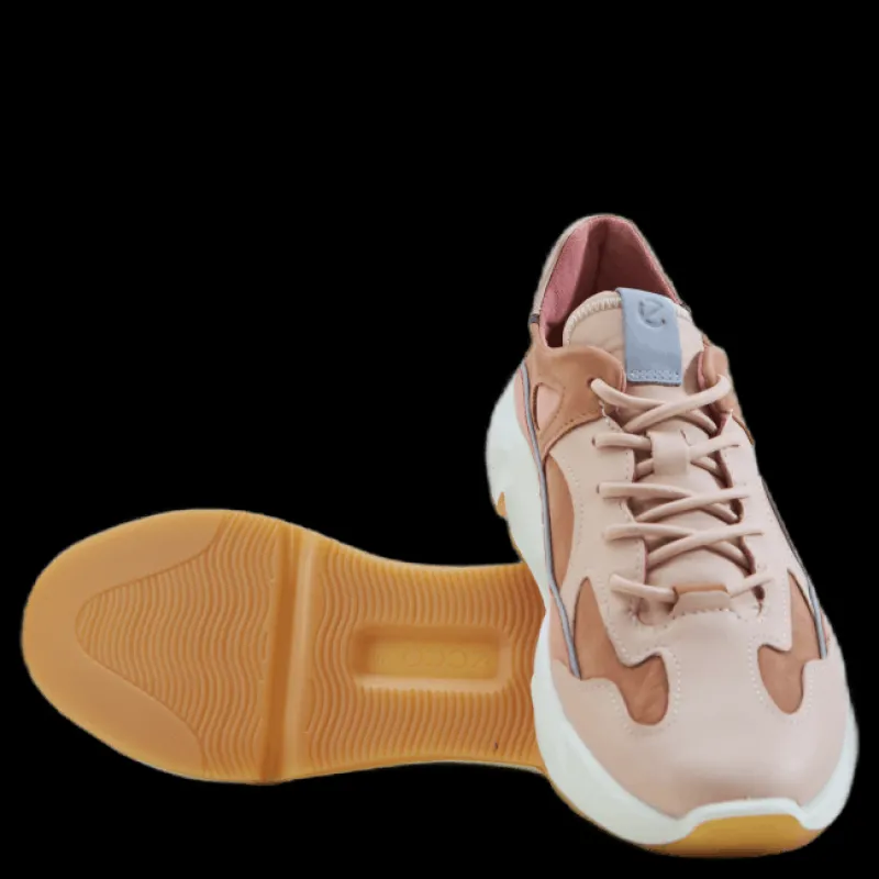 Outlet ECCO Chunky Sneaker W Multicolor Toffee Flerfärgad