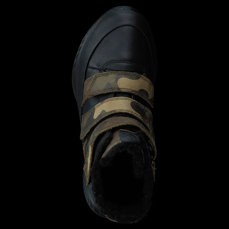 ECCO Exostrike Kids Black/tarmac Camo Svart Hot