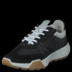 ECCO Retro Sneaker W Black/black/black/white Svart Sale
