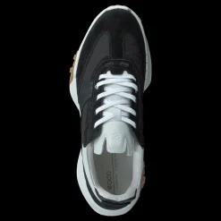 ECCO Retro Sneaker W Black/black/black/white Svart Sale