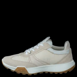 Online ECCO Retro Sneaker W Limestone/limestone/limestone/ Blå och Grå