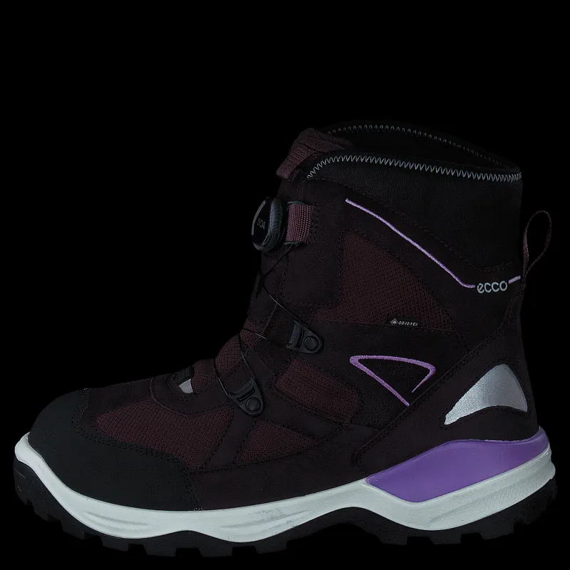 ECCO Snow Mountain Black/fig/fig Svart Sale