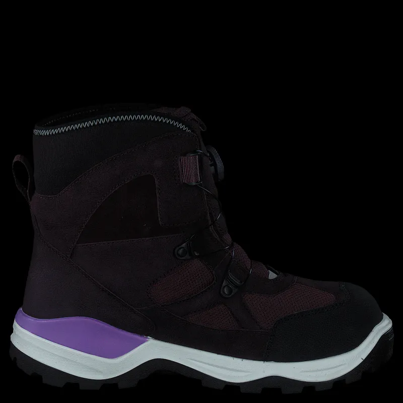 ECCO Snow Mountain Black/fig/fig Svart Sale