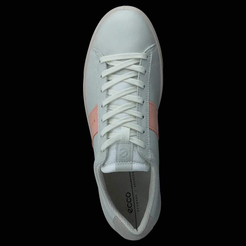 ECCO Street Lite W White/peach Nectar Blå och Grå