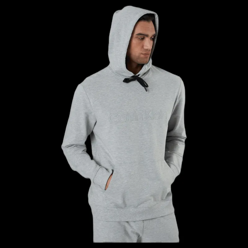Calvin Klein Eco Cotton L/S Hood Grey Grå Hot