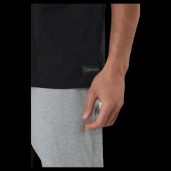 Calvin Klein Eco Cotton S/S Crew Neck Black Svart Outlet