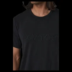 Calvin Klein Eco Cotton S/S Crew Neck Black Svart Outlet