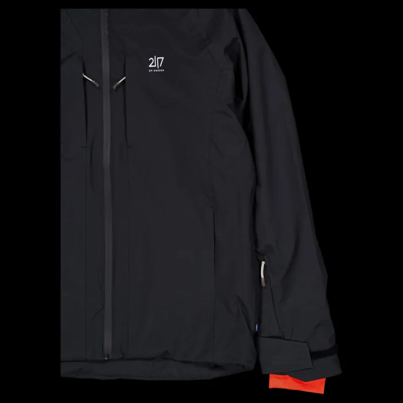 2117 of Sweden Edum Jacket Men Black Svart