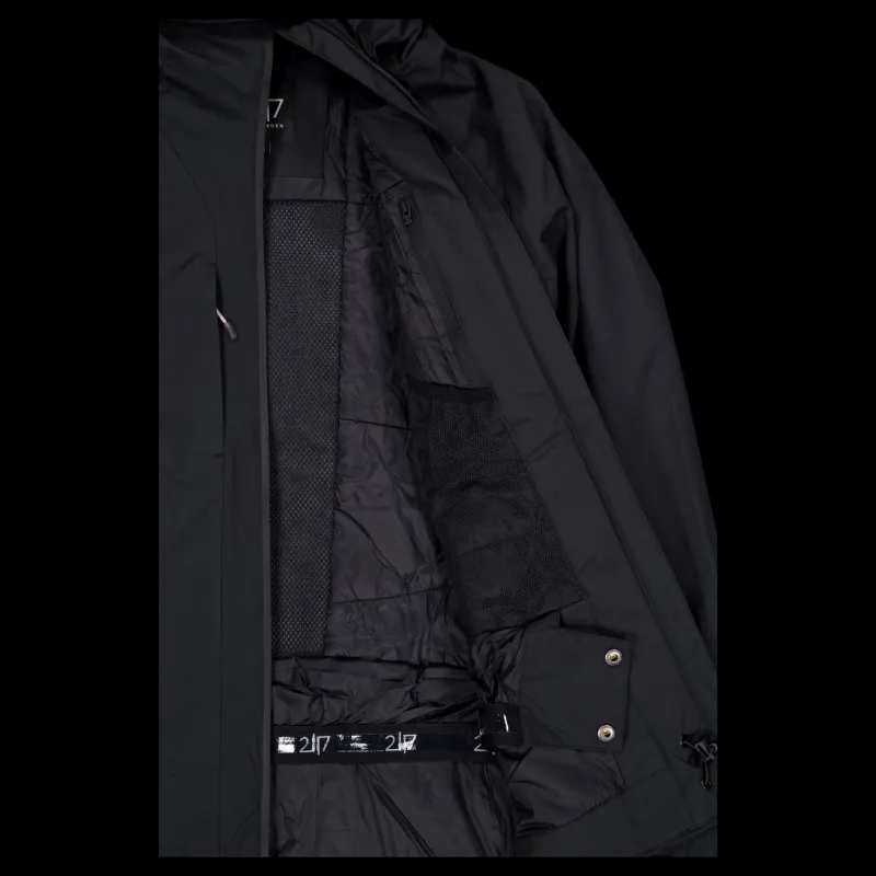 2117 of Sweden Edum Jacket Men Black Svart