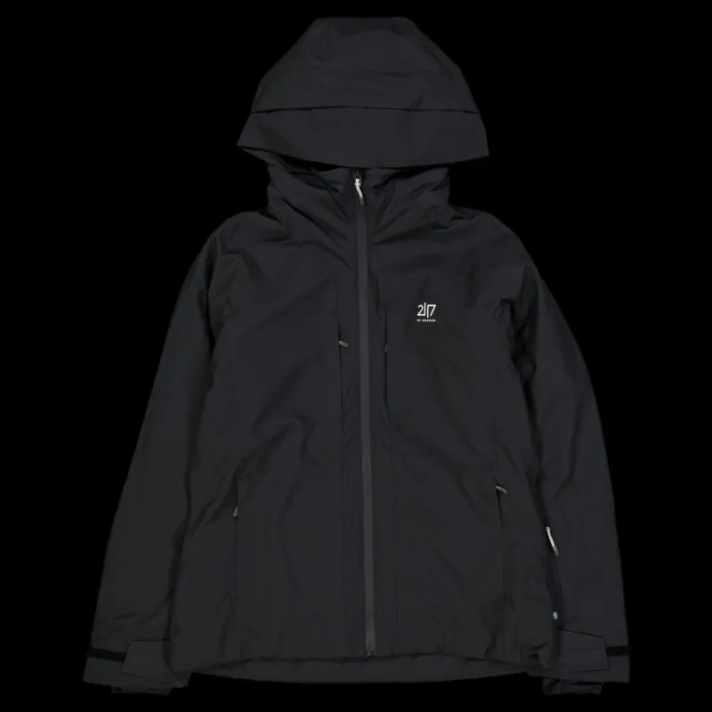 2117 of Sweden Edum Jacket Women Black Svart