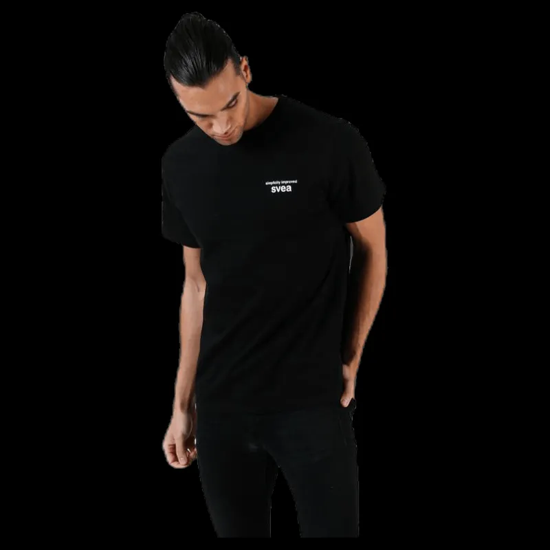 Svea Edwin T-shirt Black Svart Online