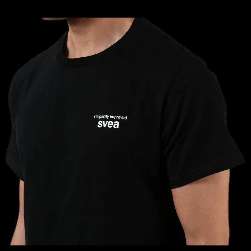Svea Edwin T-shirt Black Svart Online