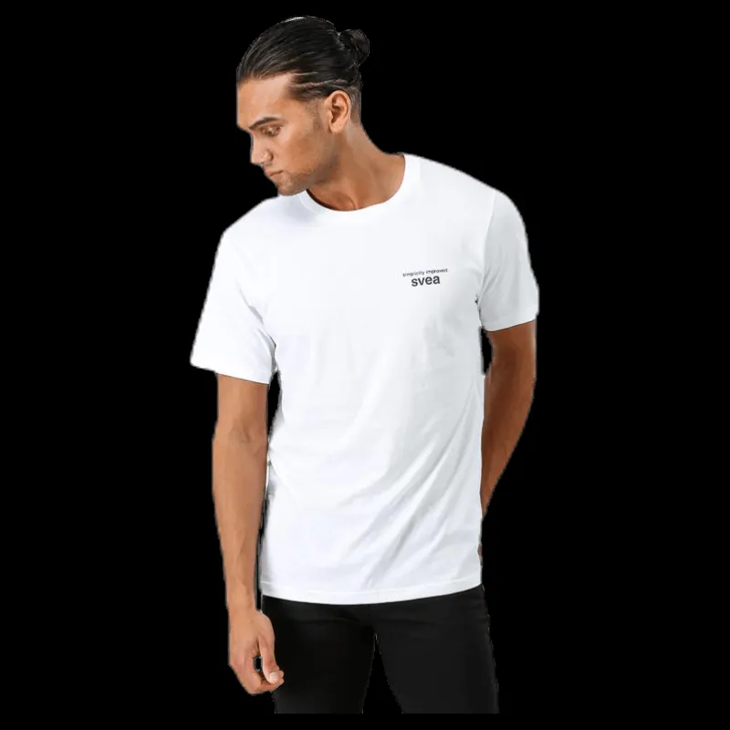 Sale Svea Edwin T-shirt White Vit