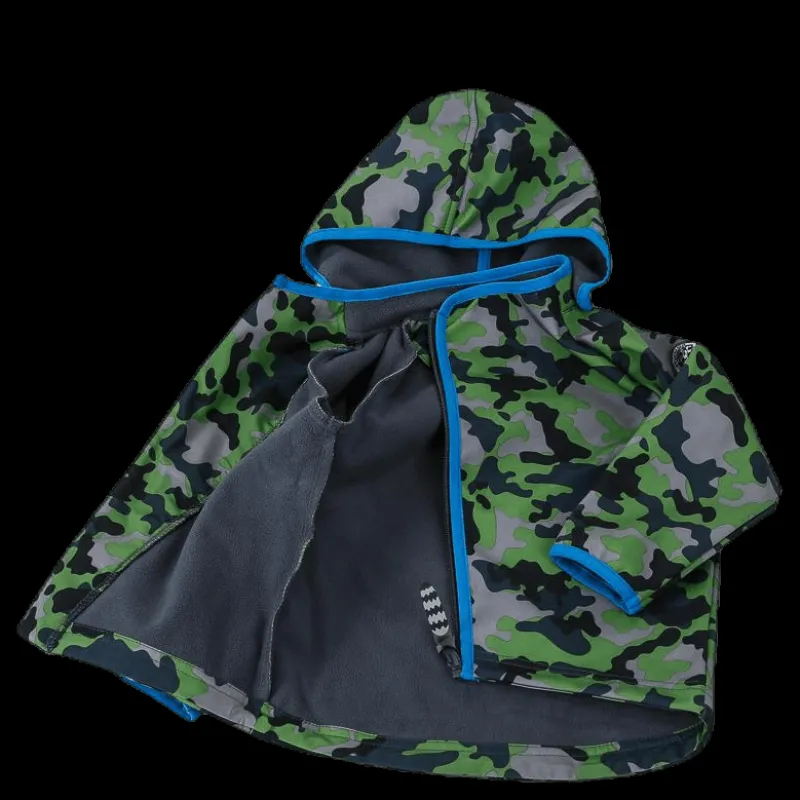 New Racoon Einar Softshell Jacket Patterned Mönstrad