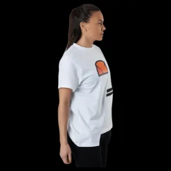 Ellesse El Alibi Oversized T-Shirt White Vit New