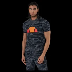 Ellesse El Alta Via Camo Tee Green Grön