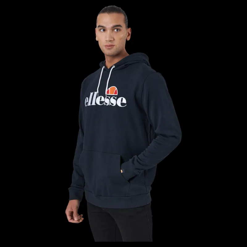 Clearance Ellesse El Ferrer Oh Hoody Black Blå