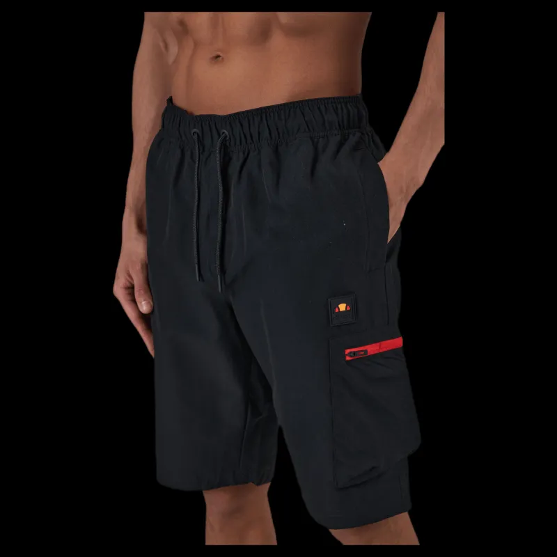 Ellesse El Lavaredo Cargo Short Black Svart Clearance