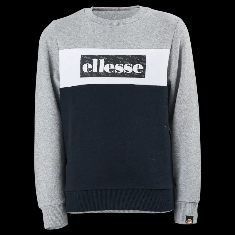 Best Ellesse El Pavone Jnr Sweatshirt Grey Marl Grå