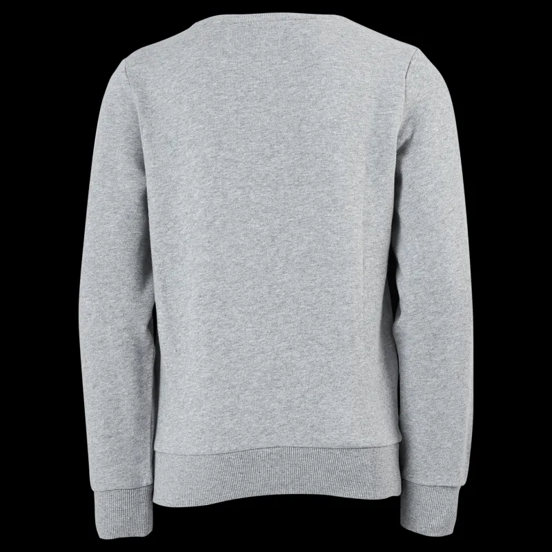 Best Ellesse El Pavone Jnr Sweatshirt Grey Marl Grå