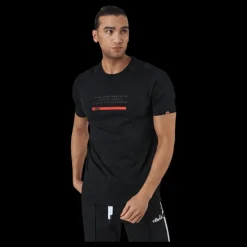 Sale Ellesse El Piedmont Tee Black Svart