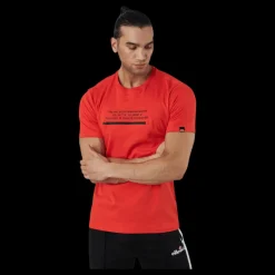 Ellesse El Piedmont Tee Red Röd Outlet