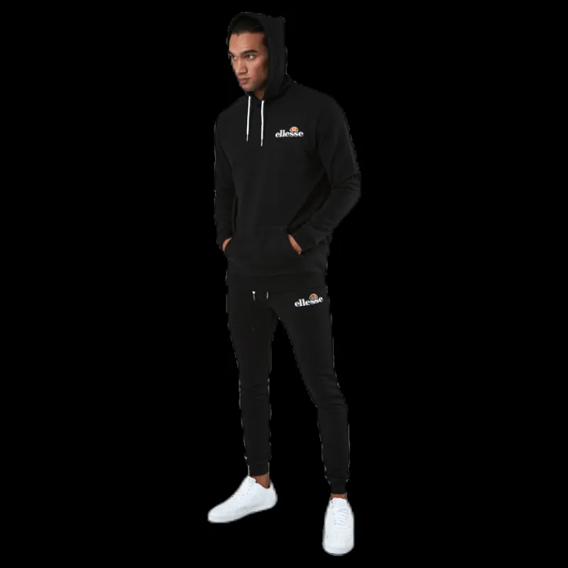 Ellesse El Primero Oh Hoody Black Svart Outlet