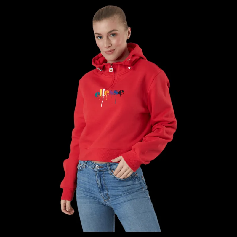 Hot Ellesse El Toma Oh Hoody Red Röd