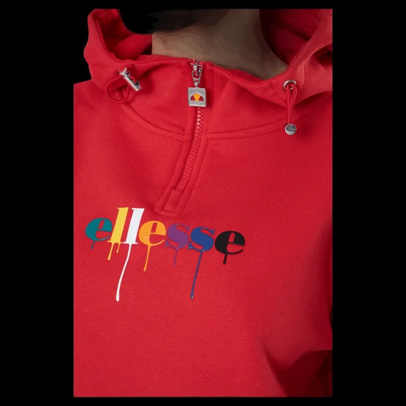 Hot Ellesse El Toma Oh Hoody Red Röd