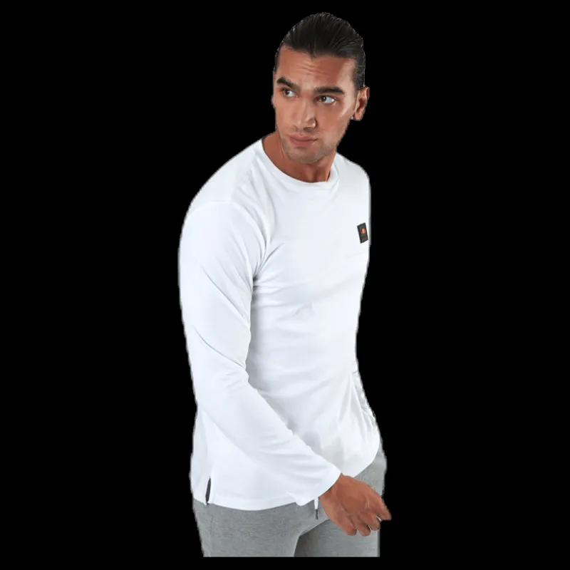 Ellesse El Tonti Ls T-Shirt White Vit