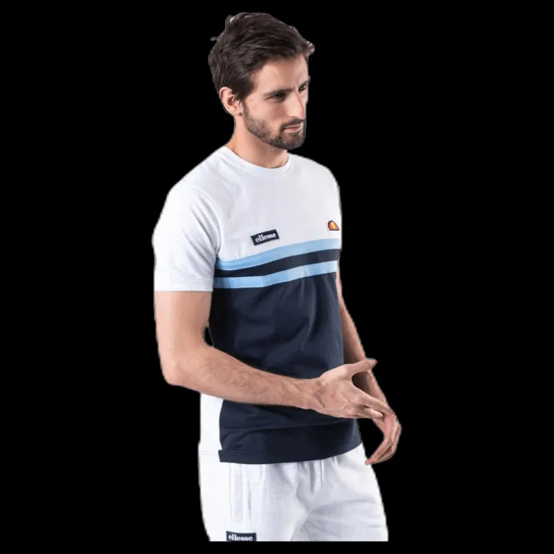 New Ellesse El Venire Tee Blue/White Blå och Vit
