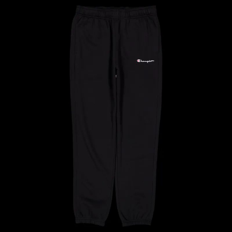 Best Champion Elastic Cuff Pants Black Beauty Svart