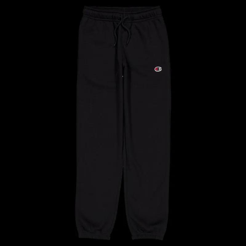 Champion Elastic Cuff Pants Black Beauty Svart