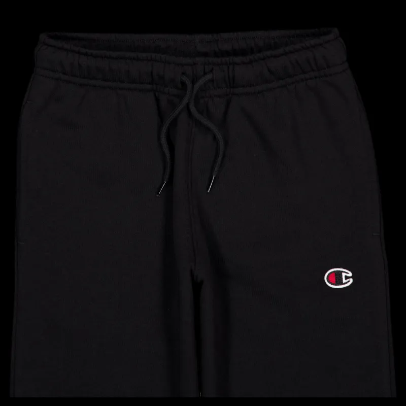 Champion Elastic Cuff Pants Black Beauty Svart