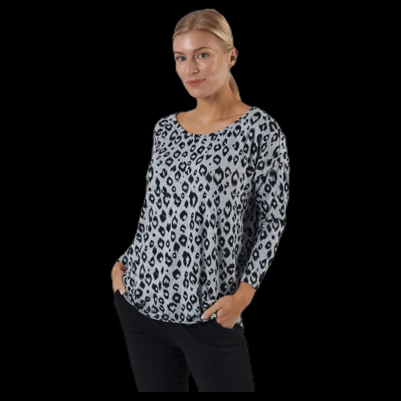 Discount Only Elcos 4/5 Aop Top Jrs Grey Grå