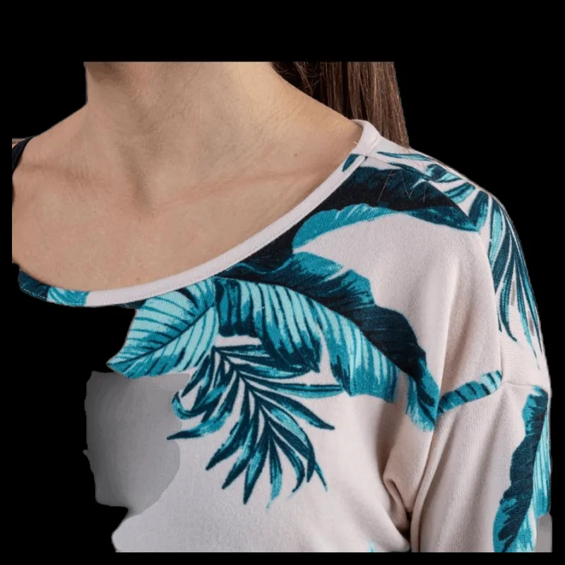 Only Elcos 4/5 Aop Top Jrs Pink Rosa Discount