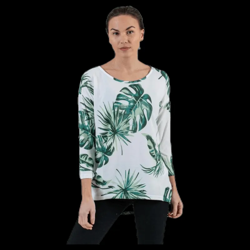 Online Only Elcos 4/5 Aop Top Jrs White Vit