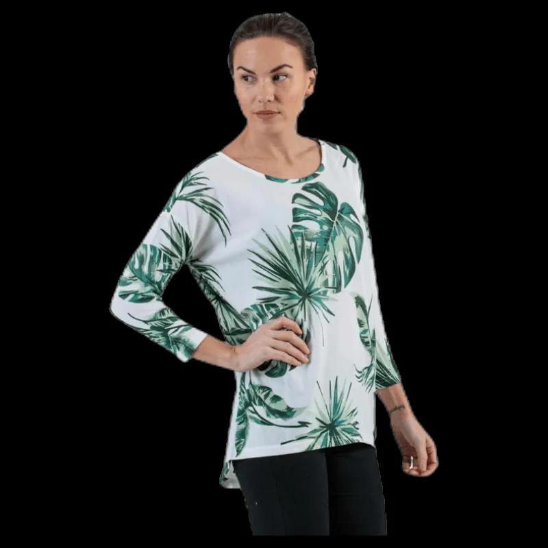Online Only Elcos 4/5 Aop Top Jrs White Vit