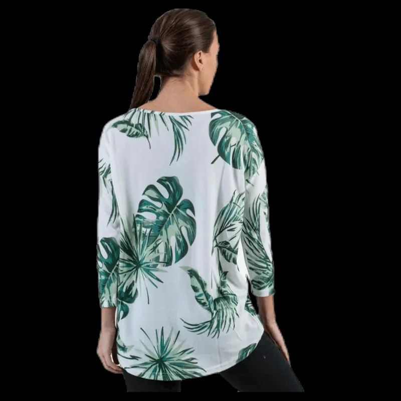 Online Only Elcos 4/5 Aop Top Jrs White Vit