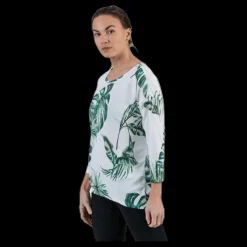 Online Only Elcos 4/5 Aop Top Jrs White Vit