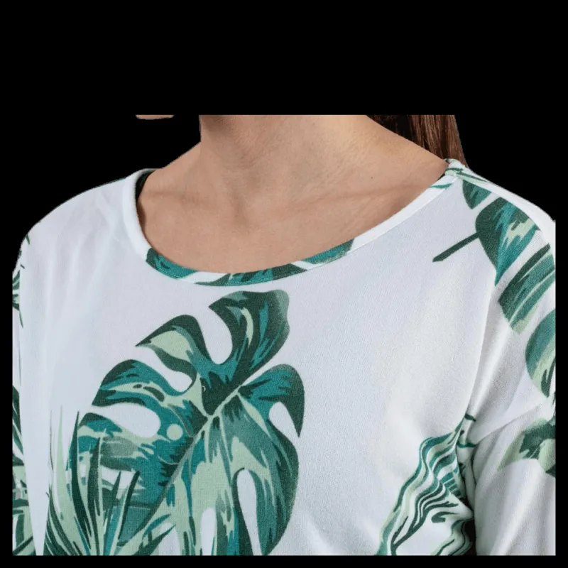 Online Only Elcos 4/5 Aop Top Jrs White Vit