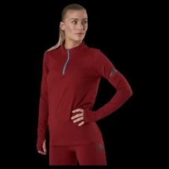 Nike Element Trail Midlayer Patterned Röd Discount
