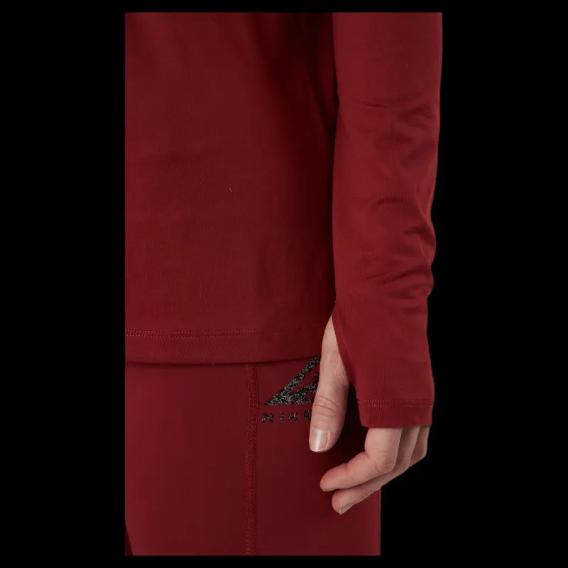 Nike Element Trail Midlayer Patterned Röd Discount